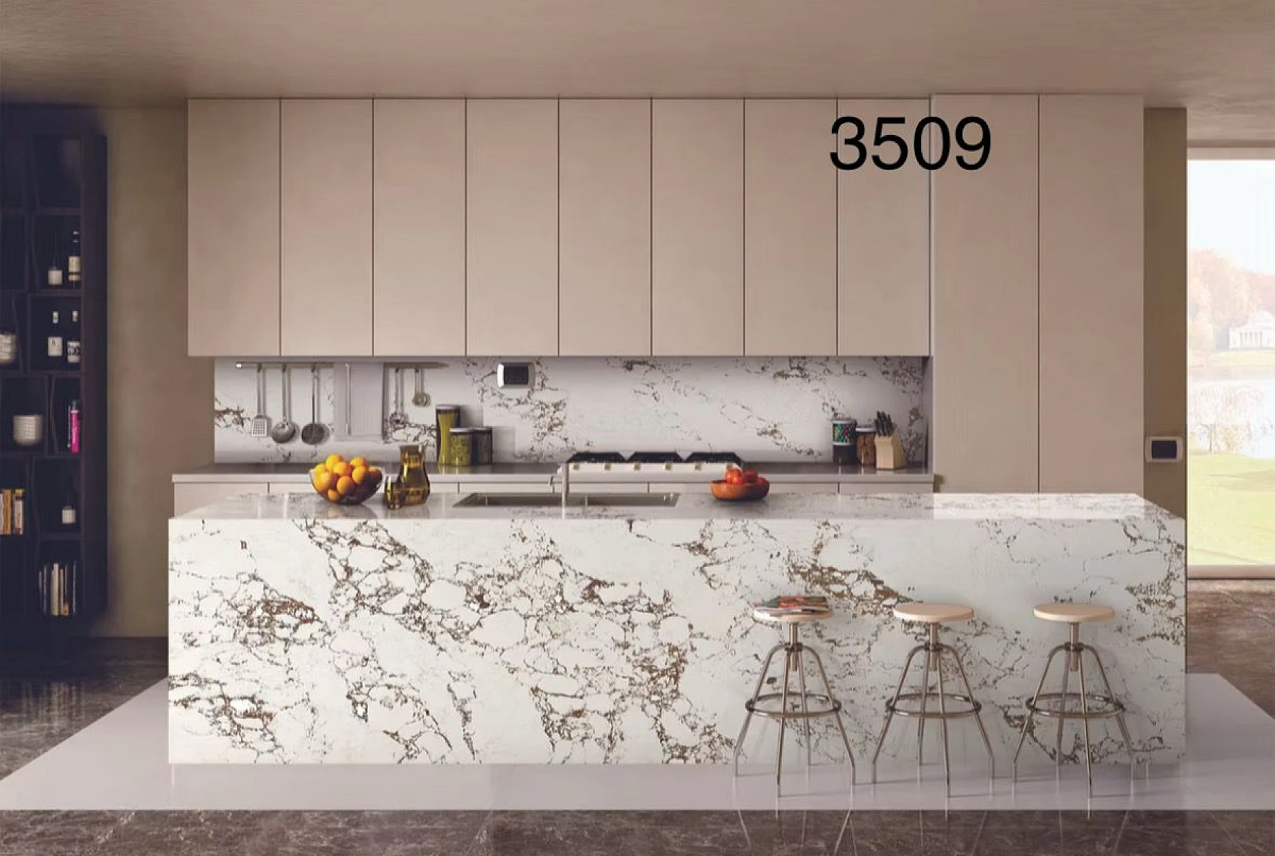 3509 Quartz Countertop