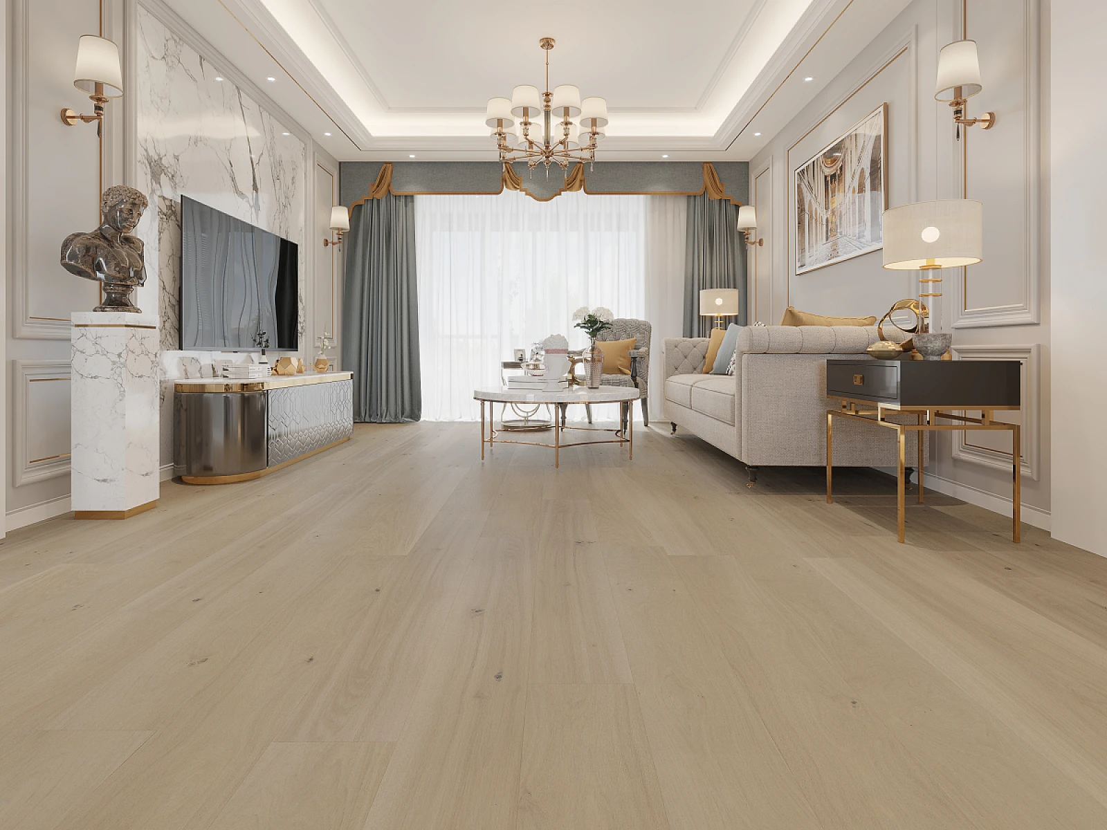 Naked Oak 6" American Oak ABCD 