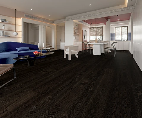 Raven European White Oak (7-1/2 x 3/4) Veneer layer 2mm Wirebrushed Woden Flooring 23.93 sqft/box — image 2 of 2